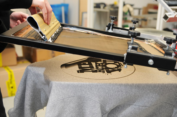 screen printing clothes